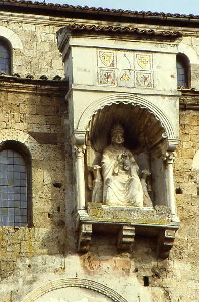 98-Anagni,Cattedrale (loggia di Bonifacio VIII),29 dicembre 1985.jpg